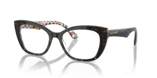 Dolce & Gabbana Dg 3360 Women Multicolor Cat Eye Eyeglasses