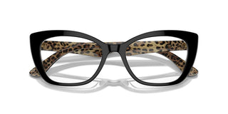 Dolce & Gabbana Dg 3360 Women Black Cat Eye Eyeglasses