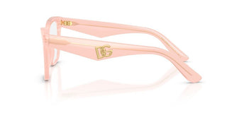 Dolce & Gabbana DG 3374 women Pink Squared Eyeglasses