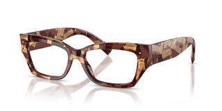 Dolce & Gabbana DG 3387 women Havana Squared Eyeglasses
