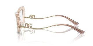 Dolce & Gabbana Dg 3391b Women Brown Cat Eye Eyeglasses