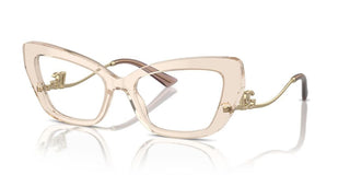 Dolce & Gabbana Dg 3391b Women Brown Cat Eye Eyeglasses