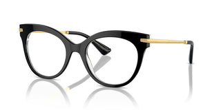 Dolce & Gabbana Dg 3392 Women Black Cat Eye Eyeglasses
