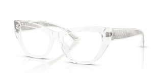 Dolce & Gabbana Dg 3412 Women Transparent Cat Eye Eyeglasses