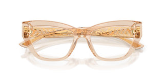 Dolce & Gabbana Dg 3412 Women Brown Cat Eye Eyeglasses