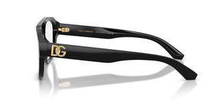 Dolce & Gabbana DG 3415 men Black Pilot Eyeglasses