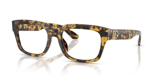 Dolce & Gabbana Dg 3416 Men Havana Squared Eyeglasses