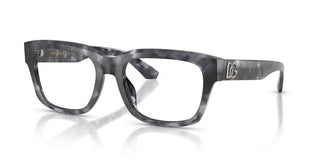 Dolce & Gabbana Dg 3416 Men Havana Squared Eyeglasses