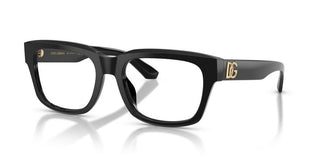 Dolce & Gabbana Dg 3416 Men Black Squared Eyeglasses