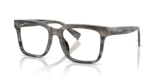 Dolce & Gabbana DG 3422 men Grey Squared Eyeglasses