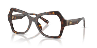 Dolce & Gabbana DG 3429 women Havana Butterfly Eyeglasses