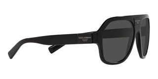 Dolce & Gabbana Dg 4433 Men Black Pilot Sunglasses