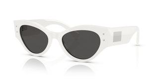 Dolce & Gabbana Dg 4480 Women White Cat Eye Sunglasses