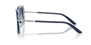 Dolce & Gabbana Dg 4491 Women Blue Oversize Sunglasses