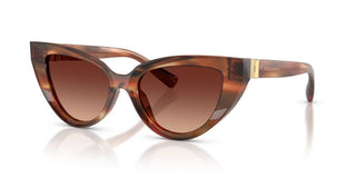 Dolce & Gabbana Dg 4497 Women Havana Cat Eye Sunglasses