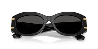 Dolce & Gabbana Dg 4502 Women Black Oval Sunglasses