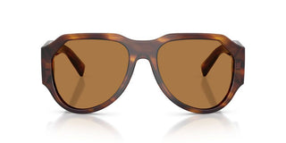 Dolce & Gabbana Dg 4504 Men Brown Pilot Sunglasses