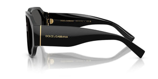 Dolce & Gabbana Dg 4504 Men Black Pilot Sunglasses