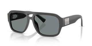 Dolce & Gabbana Dg 4506 Men Grey Squared Sunglasses