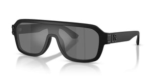 Dolce & Gabbana Dg 4507 Men Black Shield Sunglasses
