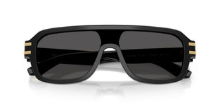 Dolce & Gabbana Dg 4507 Men Black Shield Sunglasses