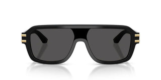 Dolce & Gabbana Dg 4507 Men Black Shield Sunglasses