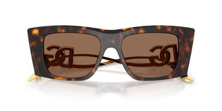 Dolce & Gabbana Dg 4510 Women Havana Geometric Sunglasses