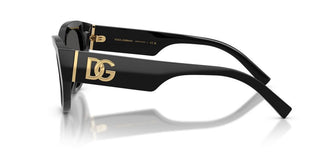 Dolce & Gabbana DG 4514 women Black Cat Eye Sunglasses