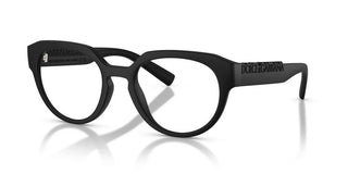 Dolce & Gabbana DG 5113 unisex Black Round Eyeglasses