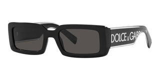 Dolce & Gabbana DG 6187 women Black Geometric Sunglasses