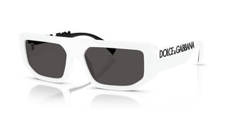 Dolce & Gabbana DG 6203 unisex White Squared Sunglasses