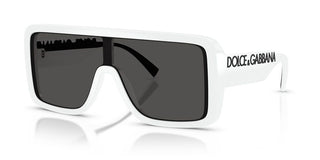 Dolce & Gabbana DG 6204 unisex White Shield Sunglasses