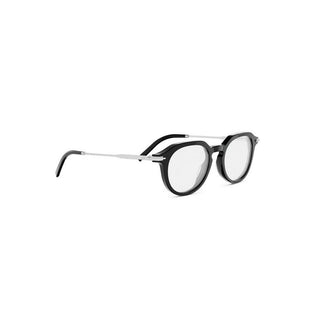 DIOR DIORBLACKSUIT O DiorBlackSuit O R10I men Black Round Eyeglasses