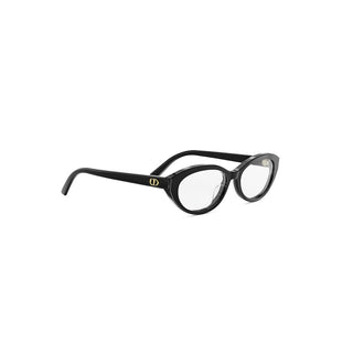 DIOR DiorGlowO DiorGlowO B1I women Black Oval Eyeglasses