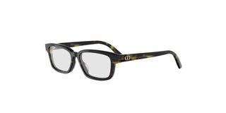 DIOR DIORGLOWO S2I DIORGLOWO S2I women Havana Rectangle Eyeglasses