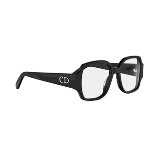 DIOR DIORGLOWO S3I DIORGLOWO S3I women Black Squared Eyeglasses