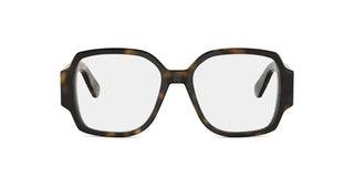 DIOR DIORGLOWO S3I DIORGLOWO S3I women Havana Squared Eyeglasses