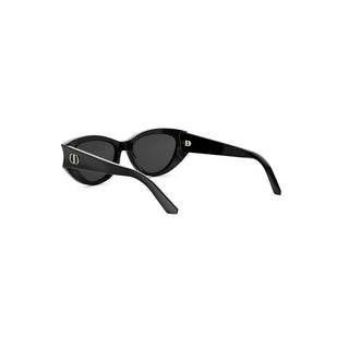 DIOR DiorGlow DiorGlow B1I women Black Oval Sunglasses