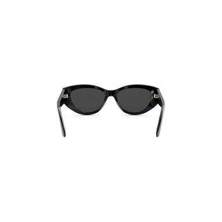 DIOR DiorGlow DiorGlow B1I women Black Oval Sunglasses