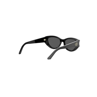 DIOR DiorGlow DiorGlow B1I women Black Oval Sunglasses