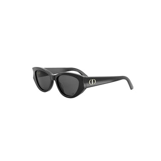 DIOR DiorGlow DiorGlow B1I women Black Oval Sunglasses