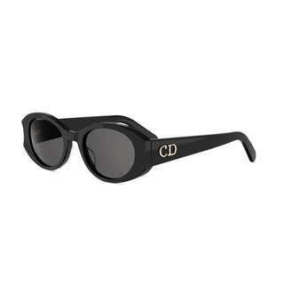 DIOR DIORGLOW B3I DIORGLOW B3I women Black Oval Sunglasses
