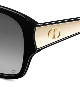 DIOR DIORGLOW S2I DiorGlow S2I women Black Squared Sunglasses