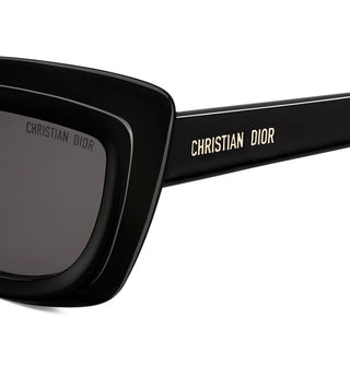 DIOR DiorMidnight DiorMidnight B3I women Black Cat Eye Sunglasses