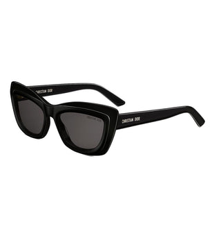 DIOR DiorMidnight DiorMidnight B3I women Black Cat Eye Sunglasses