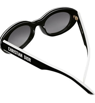 DIOR DiorPacific DiorPacific B4I women Black Oval Sunglasses