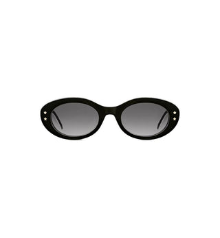 DIOR DiorPacific DiorPacific B4I women Black Oval Sunglasses