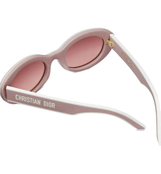 DIOR DiorPacific DiorPacific B4I women Pink Oval Sunglasses