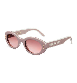 DIOR DiorPacific DiorPacific B4I women Pink Oval Sunglasses