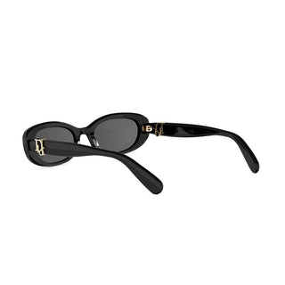 DIOR OBLIQUE B1I DIOR OBLIQUE B1I women Black Oval Sunglasses
